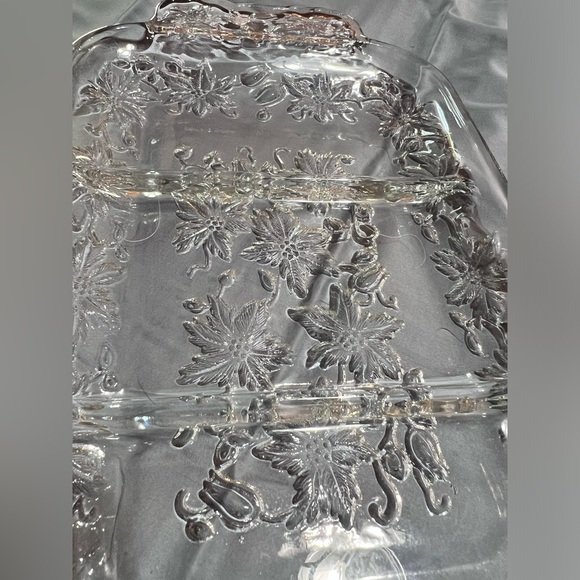 Princess House Crystal Fantasia Serving Dish Tray, Excellent Condition - Picture 6 of 8